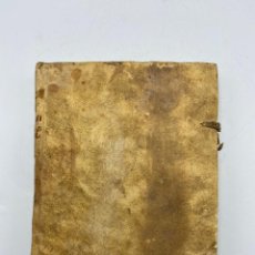 Libros antiguos: GEOMETRIA ESPECULATIVA. MANUSCRITO. 1700. VER TODAS LAS FOTOS