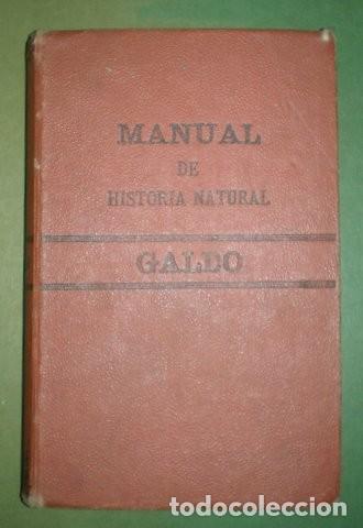 Libros antiguos: GALDO: MANUAL DE HISTORIA NATURAL. 1883 - Foto 3