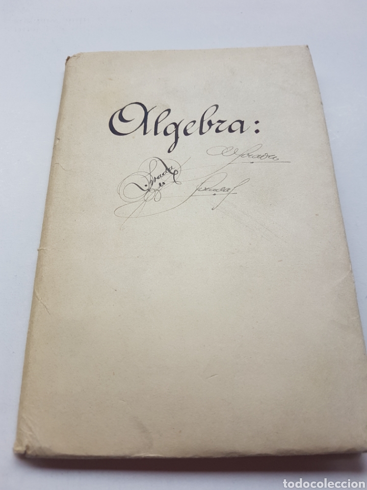 Libros antiguos: Nociones de &aacute;lgebra Bru&ntilde;o - Foto 1
