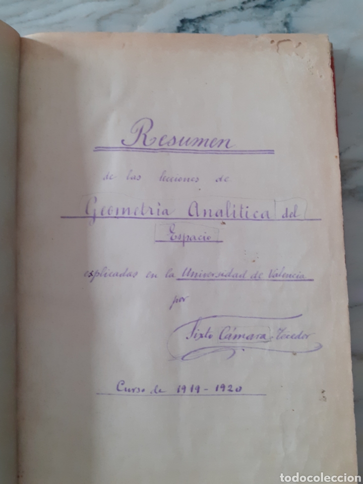 Libros antiguos: 1919. Libro &uacute;nico. Sixto C&aacute;mara Tecedor - Foto 1