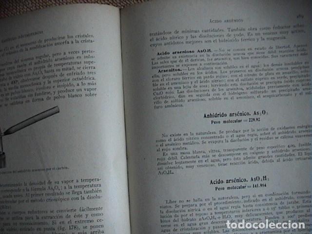 Libros antiguos: ELEMENTOS DE QUIMICA GENERAL Y DESCRIPTIVA Mascare&ntilde;as 1921 - Foto 2