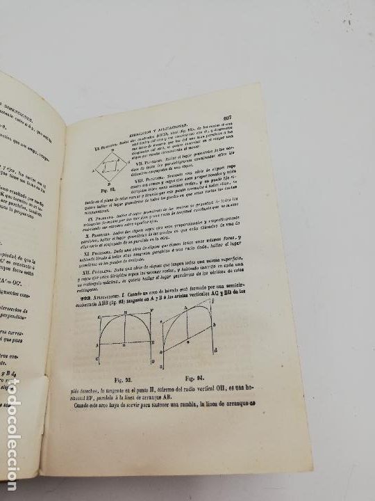 Libros antiguos: ELEMENTOS DE GEOMETRIA ANALITICA. 1&ordf; PARTE. PAGS. 577. - Foto 7