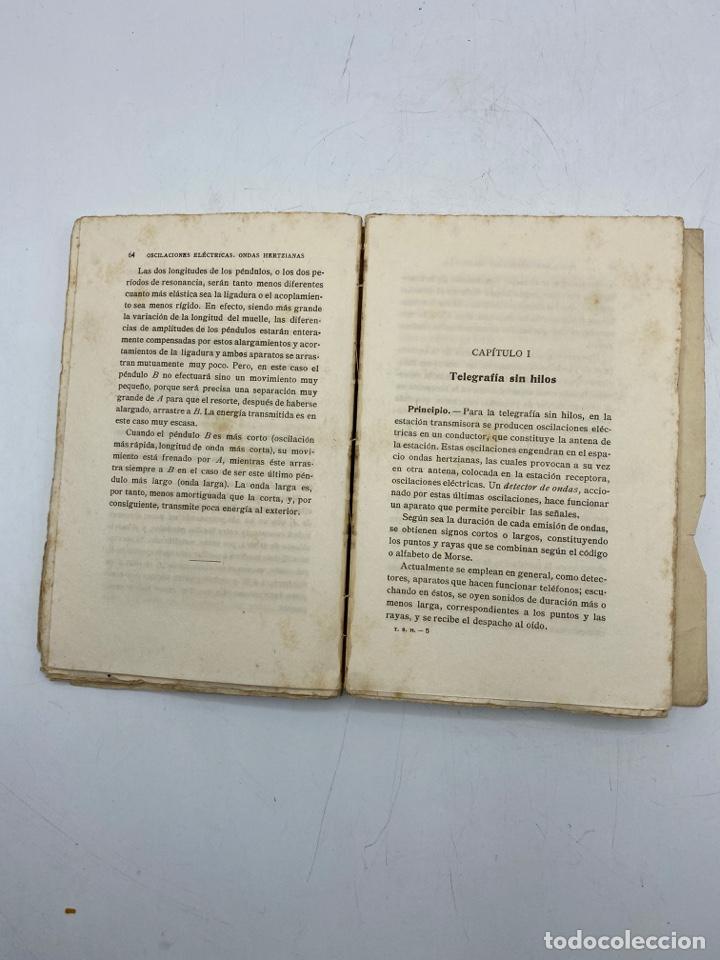 Libros antiguos: TRATADO ELEMENTAL Y PRACTICA DE TELEGRAFIA SIN HILOS. E. BAUDRAN. GUSTAVO GILI ED. BARCELONA, 1917 - Foto 4