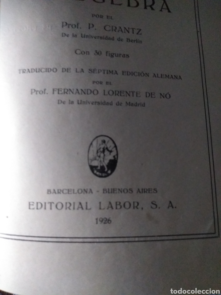 Libros antiguos: Aritm&eacute;tica y &Aacute;lgebra - Foto 2