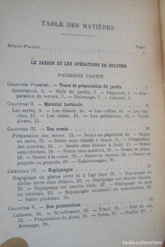 Libros antiguos: 1931.- MANUEL DE FLORICULTURE. VILMORIN - Foto 5