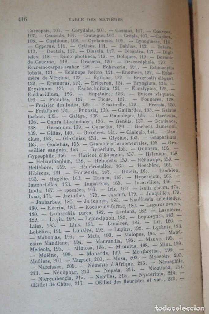 Libros antiguos: 1931.- MANUEL DE FLORICULTURE. VILMORIN - Foto 7