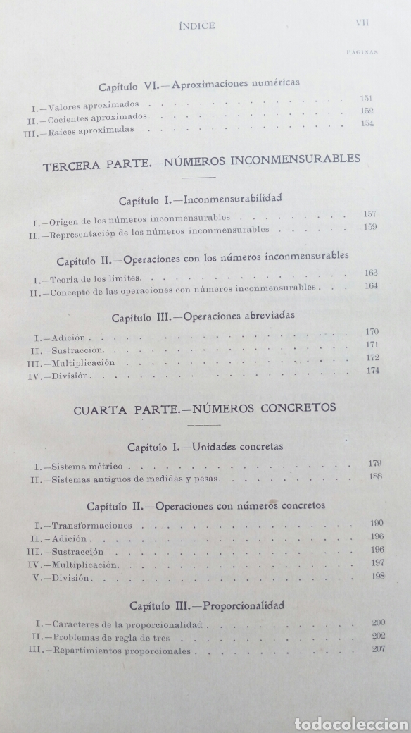 Libros antiguos: Aritm&eacute;tica. Jaime Comas. - Foto 6