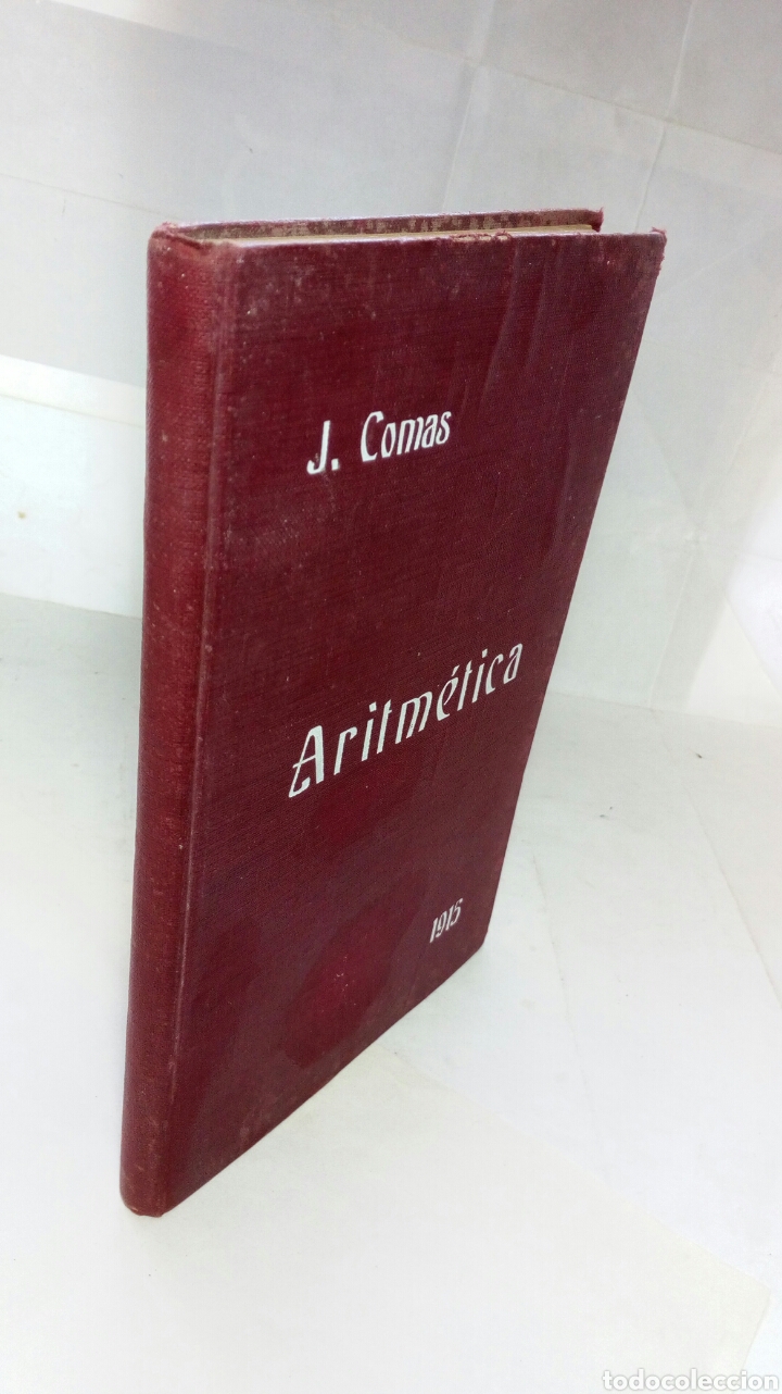 Libros antiguos: Aritm&eacute;tica. Jaime Comas. - Foto 9