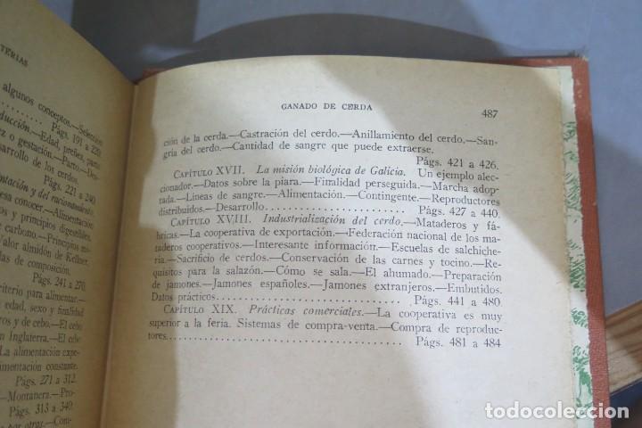 Libros antiguos: GANADO DE CERDA. SANTOS ARAN - Foto 6