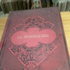 Libros antiguos: MICROBIOLOGIA O LOS INFINITAMENTE PEQUEÑOS.TYNDALL,MACE,PATEUR.EDIT.SUCESORES DE J.ROMA.371 PAG.