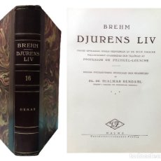 Libros antiguos: DJURENS LIV, BAND 16 : ORMAR / ALFRED BREHM. MALMO : VÄRLDSLITTERATUREN, 1930.