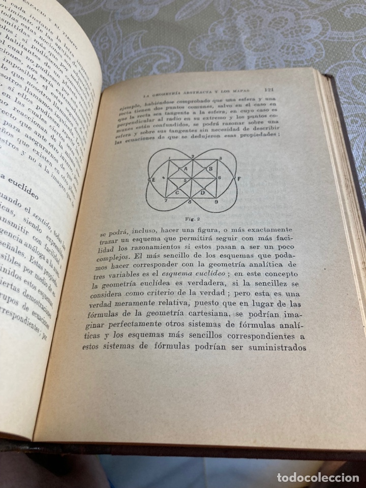 Libros antiguos: Libro el espacio y el tiempo - Foto 4