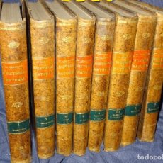 Libros antiguos: (MF) DR A.E. BREHM - LA CREACIÓN HISTORIA NATURAL, MONTANER Y SIMON, BARCELONA, COMPLETO (9 VOLS). Lote 288462088