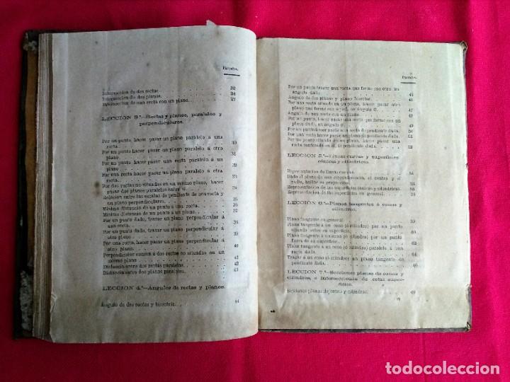 Libros antiguos: Libro antiguo de Geometr&iacute;a - Foto 5