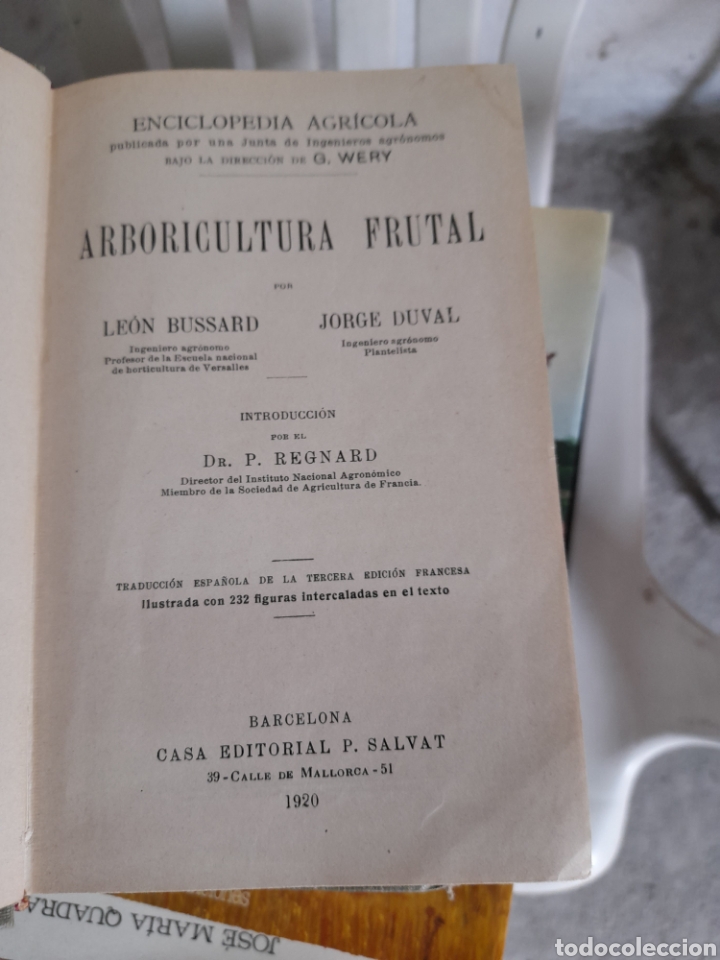Libros antiguos: Arboricultura frutal, de 1920 - Foto 2