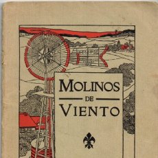 Libros antiguos: 1908 MOLINOS DE VIENTO Y BOMBEO AGUA ”FAIRBANKS, MORSE & CO.” CHICAGO CATÁLOGO 65E ESPAÑOL