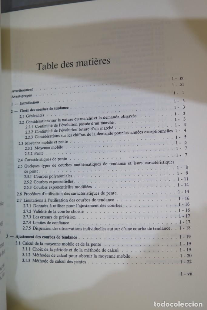 Libros antiguos: LES COURBES DE TENDANCE - Foto 2