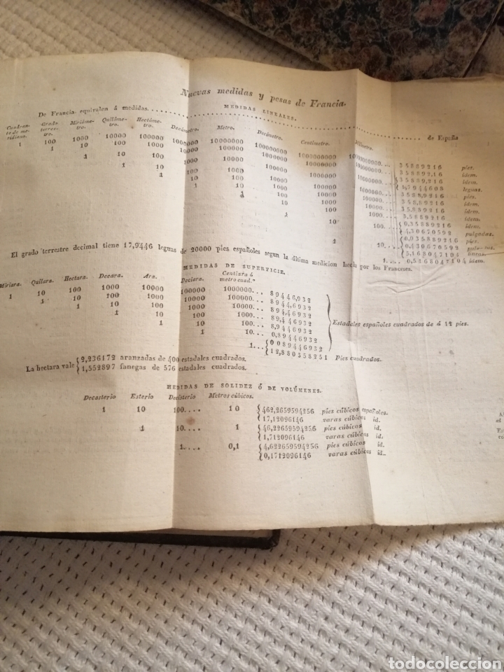 Libros antiguos: Tratado elemental de Matem&aacute;ticas - Foto 4