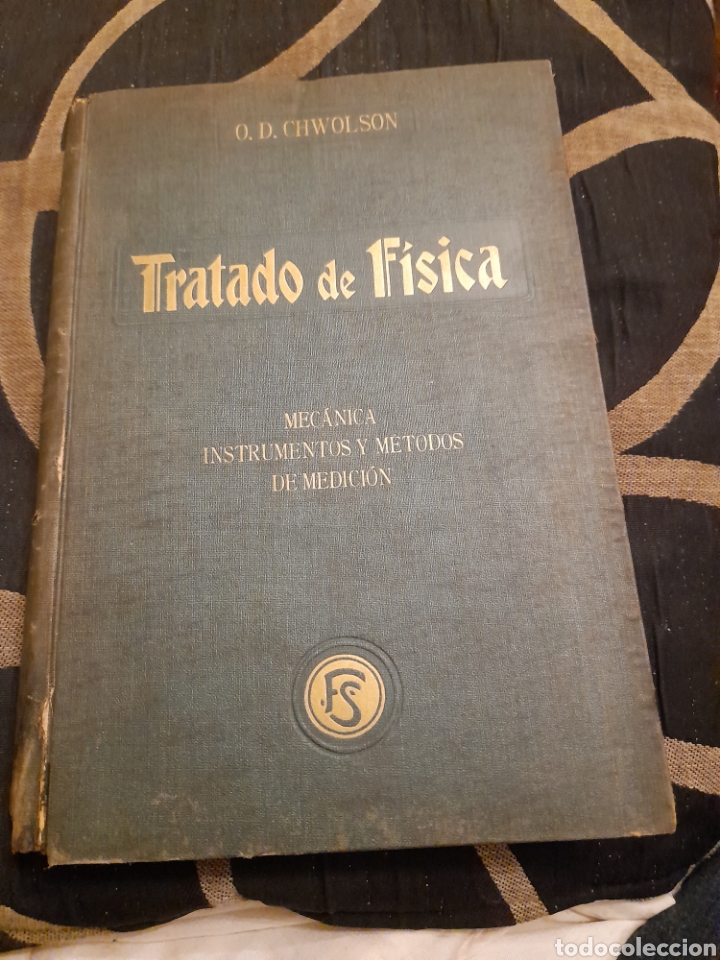 Antiquarische B&uuml;cher: Tratado de f&iacute;sica Mec&aacute;nica instrumentos y m&eacute;todos de medici&oacute;n, de 1916