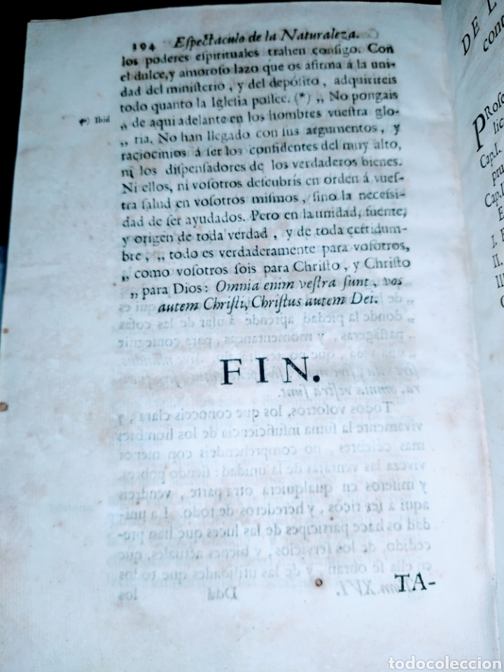 Libros antiguos: Espectaculo de la Naturaleza. Tomo XVI parte octaba - Foto 10
