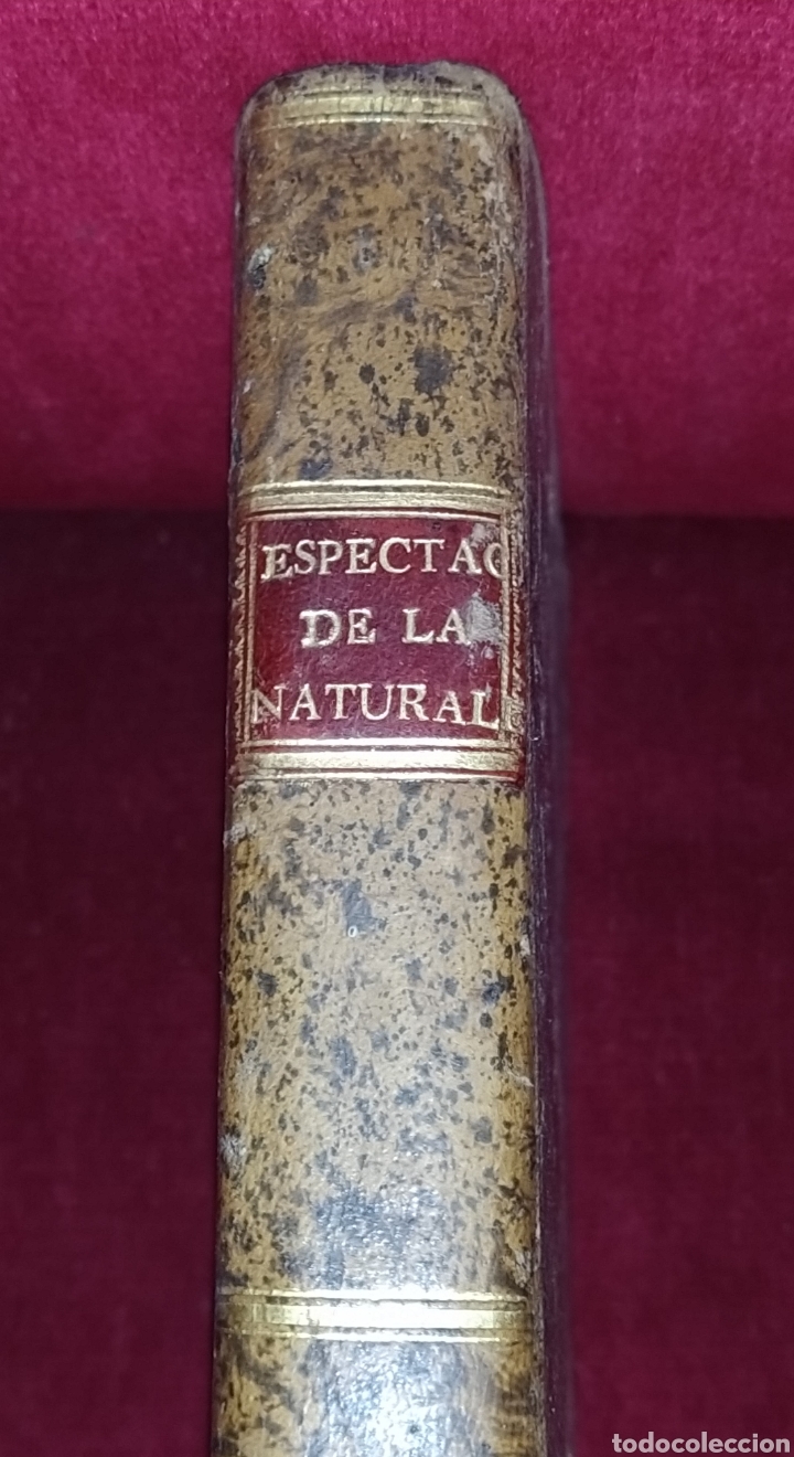 Libros antiguos: Espectaculo de la Naturaleza. Tomo duod&eacute;cimo. 1754. - Foto 3