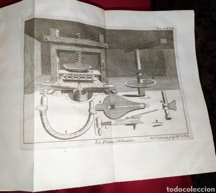 Libros antiguos: Espect&aacute;culo de la Naturaleza. Tomo IV. 1753. - Foto 10