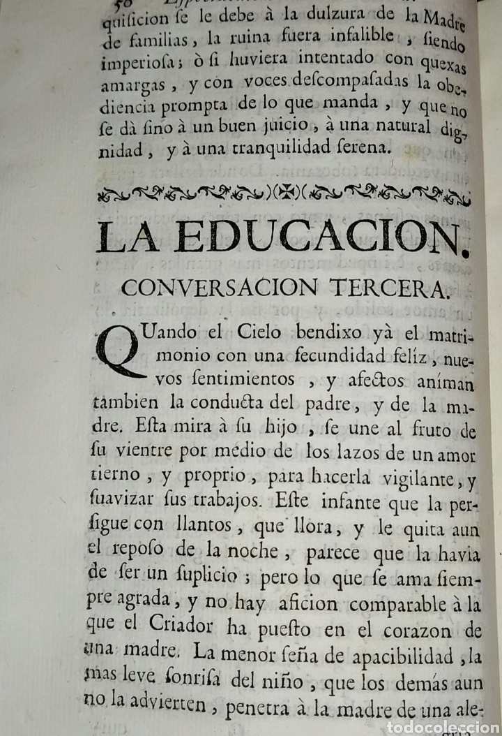 Libros antiguos: Espect&aacute;culo de la Naturaleza. Tomo XI. 1754. - Foto 7