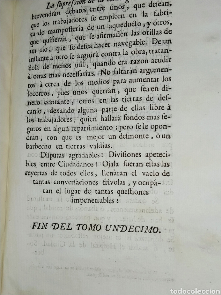 Libros antiguos: Espect&aacute;culo de la Naturaleza. Tomo XI. 1754. - Foto 12