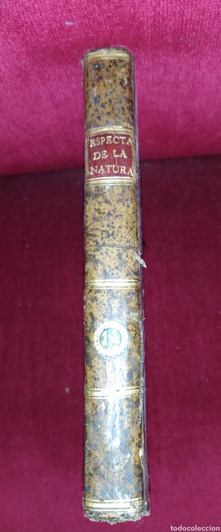 Libros antiguos: Espect&aacute;culo de la Naturaleza. Tomo XI. 1754. - Foto 3