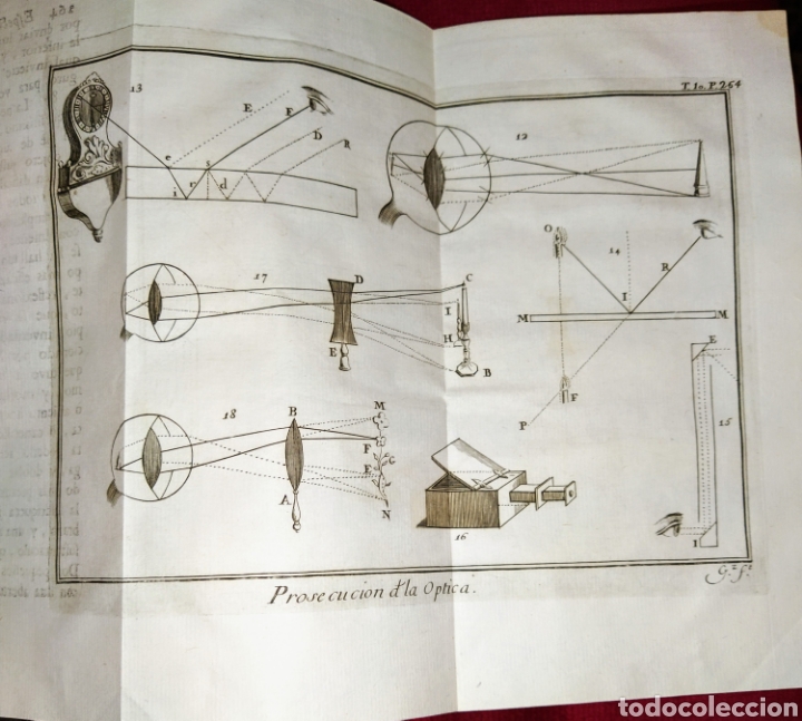 Libros antiguos: Espect&aacute;culo de la Naturaleza. Tomo X. 1754. - Foto 19