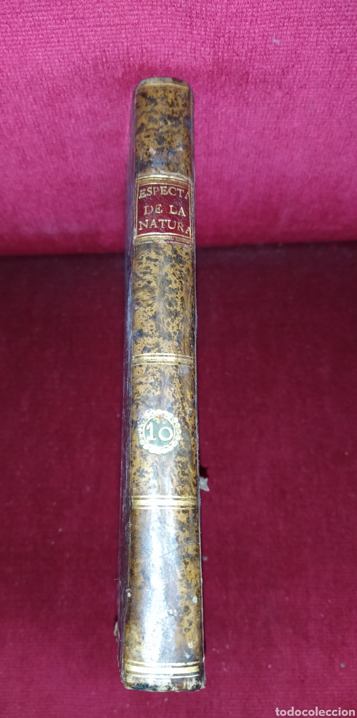 Libros antiguos: Espect&aacute;culo de la Naturaleza. Tomo X. 1754. - Foto 1