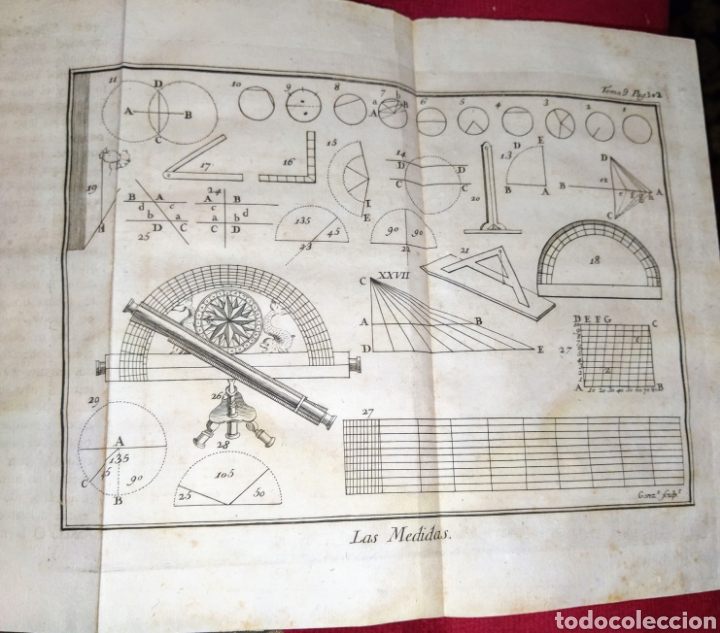 Libros antiguos: Espect&aacute;culo de la Naturaleza. Tomo Nono. 1754. - Foto 8