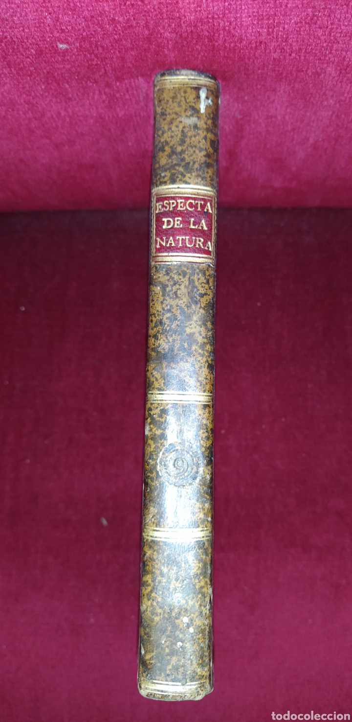 Libros antiguos: Espect&aacute;culo de la Naturaleza. Tomo Nono. 1754. - Foto 1