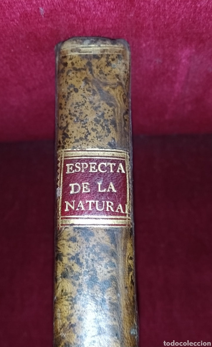 Libros antiguos: Espect&aacute;culo de la Naturaleza. Tomo VIII. Parte cuarta 1754. - Foto 2