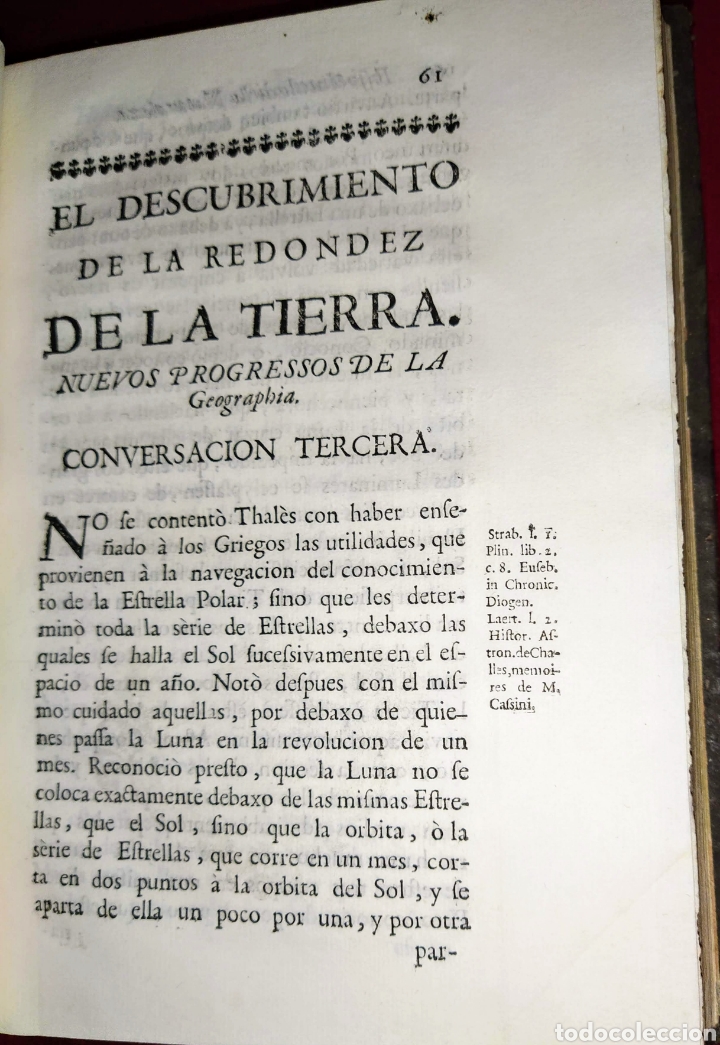 Libros antiguos: Espect&aacute;culo de la Naturaleza. Tomo VIII. Parte cuarta 1754. - Foto 14
