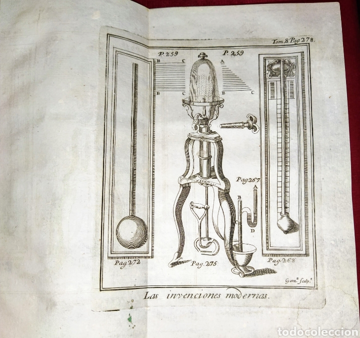 Libros antiguos: Espect&aacute;culo de la Naturaleza. Tomo VIII. Parte cuarta 1754. - Foto 17