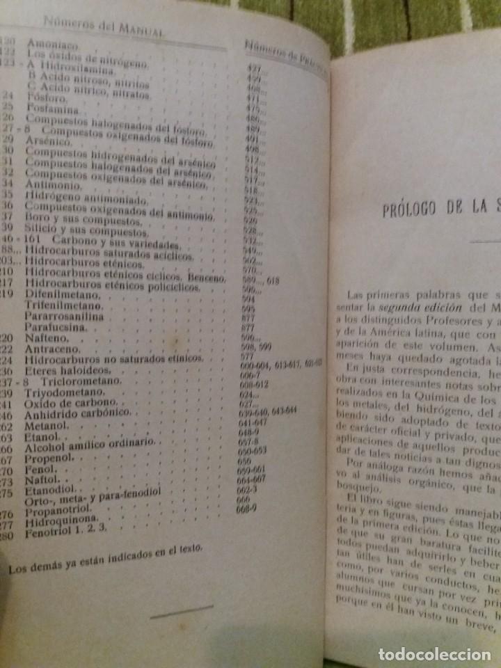 Libros antiguos: MANUAL DE QU&Iacute;MICA MODERNA - Foto 7