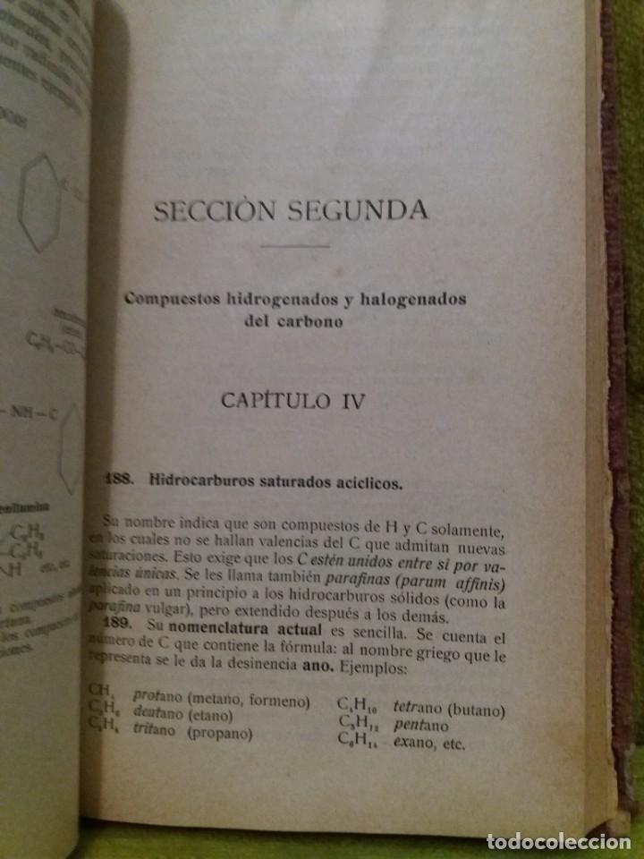 Libros antiguos: MANUAL DE QU&Iacute;MICA MODERNA - Foto 8