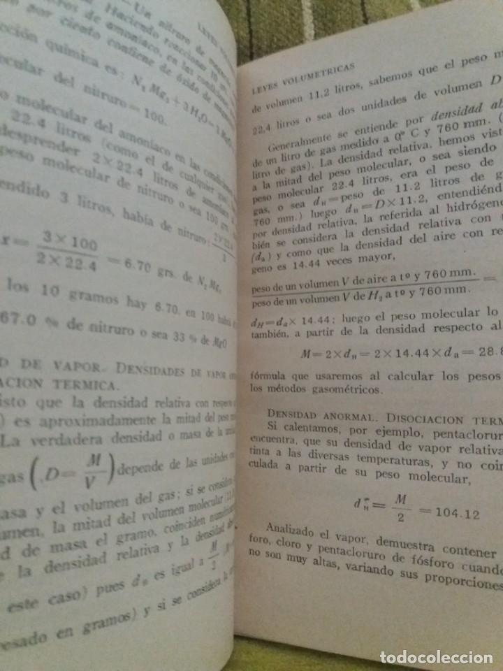 Libros antiguos: PROBLEMAS DE F&Iacute;SICO QU&Iacute;MICA - Foto 6