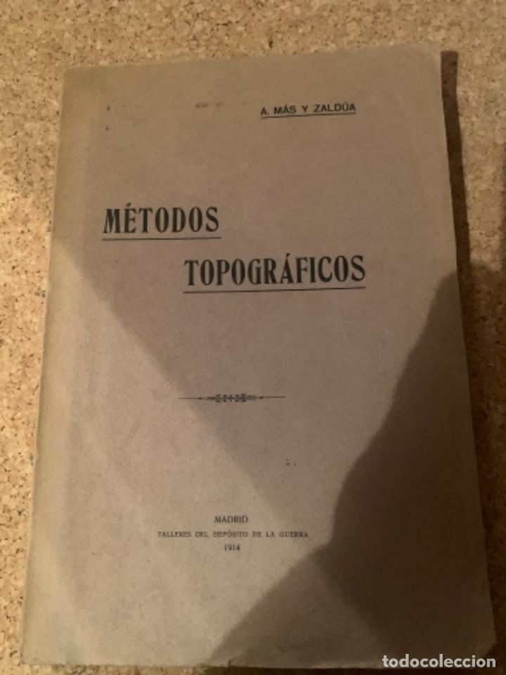 Libros antiguos: M&eacute;todos Topogr&aacute;ficos ((Bols 14) - Foto 1