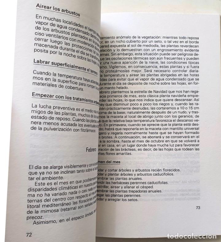 Libros antiguos: LA AGENDA PRACTICA DEL JARDINERO. VECCHI 1994. - Foto 5