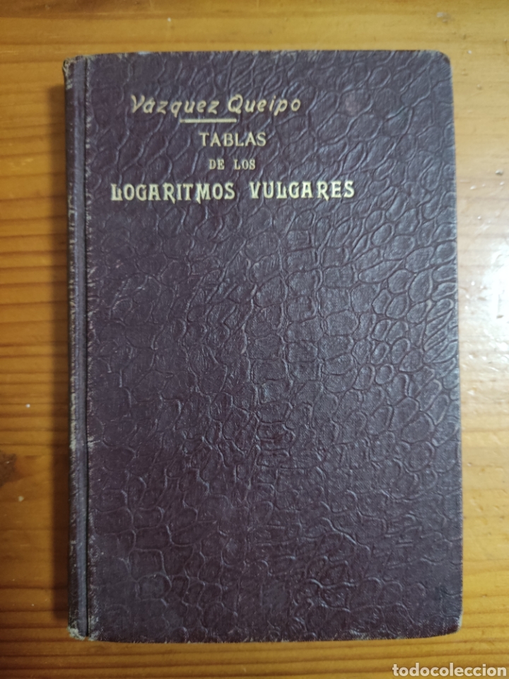 Libros antiguos: Tablas de los logaritmos vulgares - Foto 1