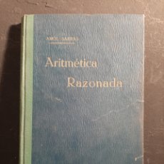 Libros antiguos: ARITMETICA RAZONADA AMOS SABRAS. Lote 307081718