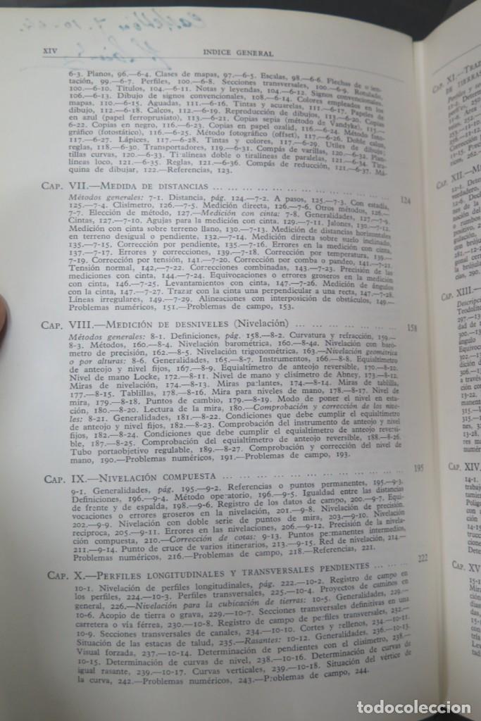 Libros antiguos: TRATADO DE TOPOGRAFIA. DAVIS Y FOOTE - Foto 3
