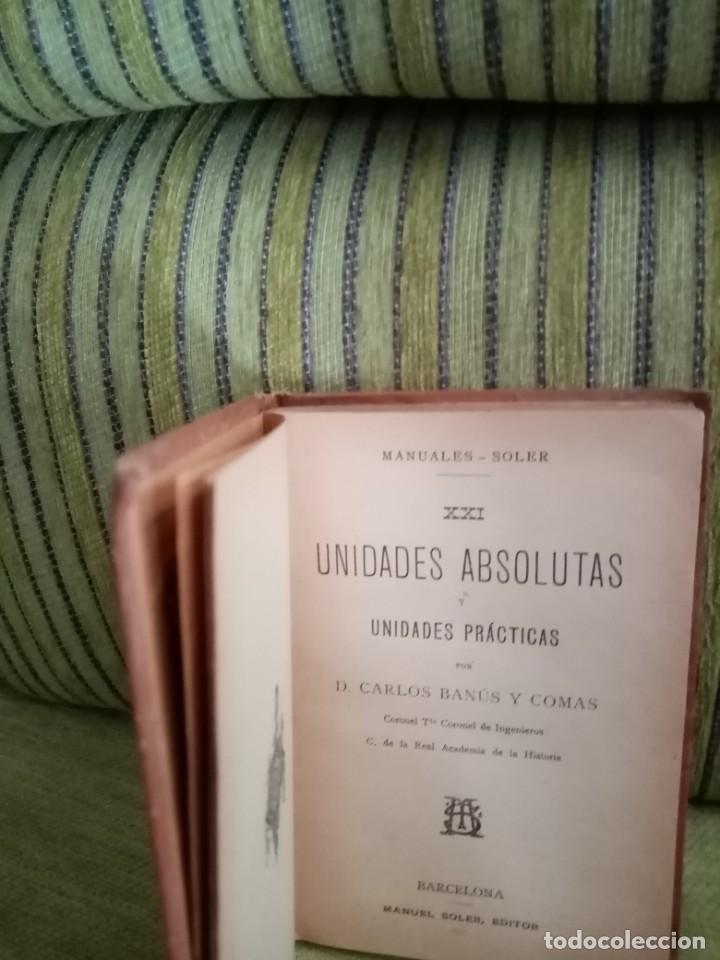Libros antiguos: UNIDADES - Foto 5
