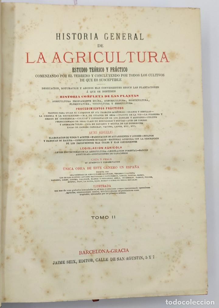 Historia General De La Agricultura, Estudio Teó - Comprar Libros ...