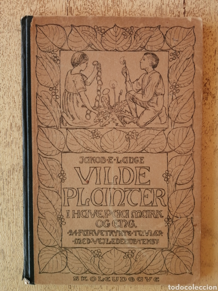 Libros antiguos: Antiguo Libro Plantas Salvajes, Vilde Planter - Foto 2