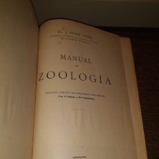 Libros antiguos: MANUAL DE ZOOLOGÍA. DR. J. FUSET TUBIÁ. 1928. Lote 316405468