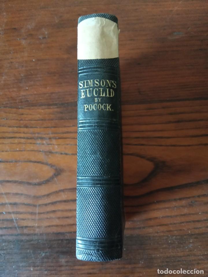 Libros antiguos: The Elements of Euclid.-SIMSON, Robert.1853 - Foto 1