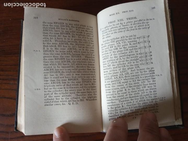 Libros antiguos: The Elements of Euclid.-SIMSON, Robert.1853 - Foto 7